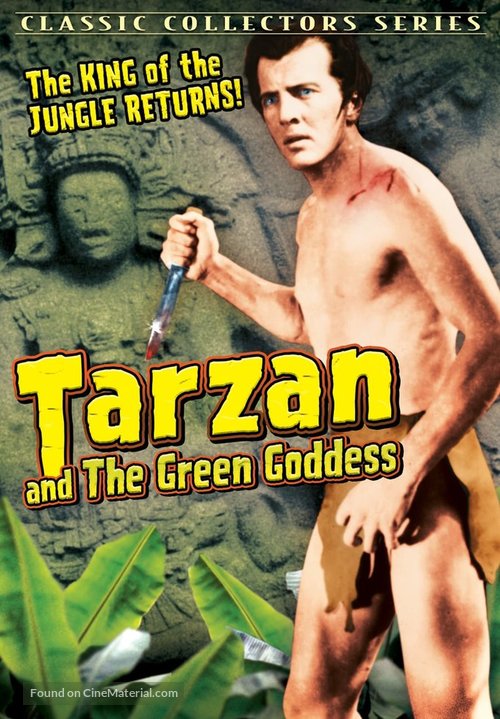 Tarzan and the Green Goddess - DVD movie cover