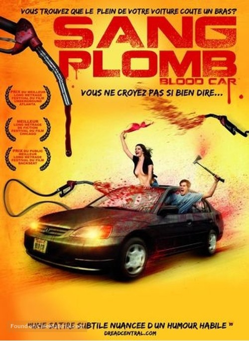 Blood Car - French DVD movie cover