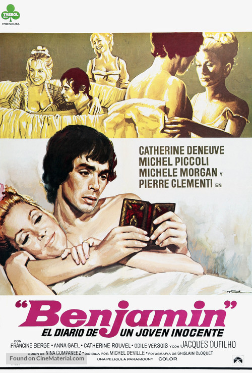 Benjamin ou Les m&eacute;moires d&#039;un puceau - Spanish Movie Poster