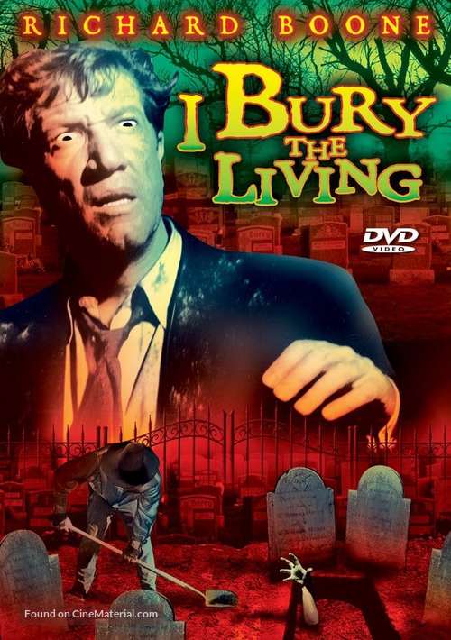 I Bury the Living - DVD movie cover