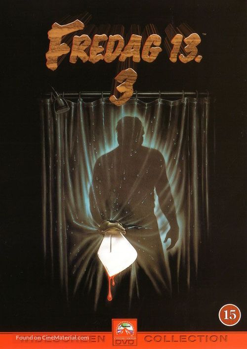 Friday the 13th Part III - Danish Movie Cover