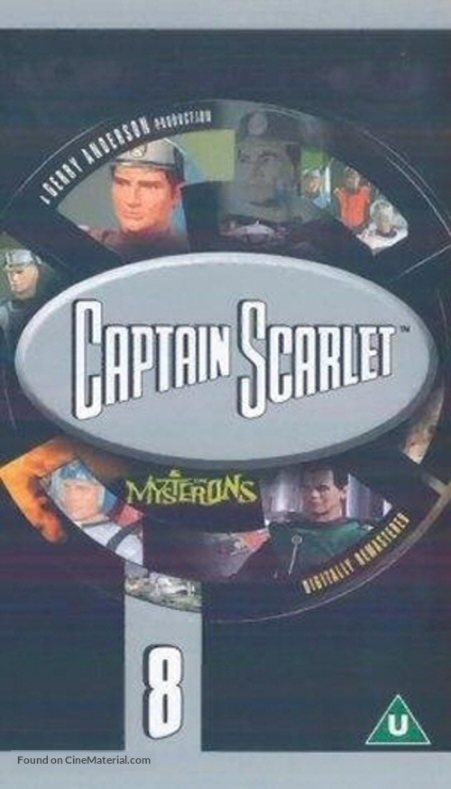 &quot;Captain Scarlet and the Mysterons&quot; - British VHS movie cover