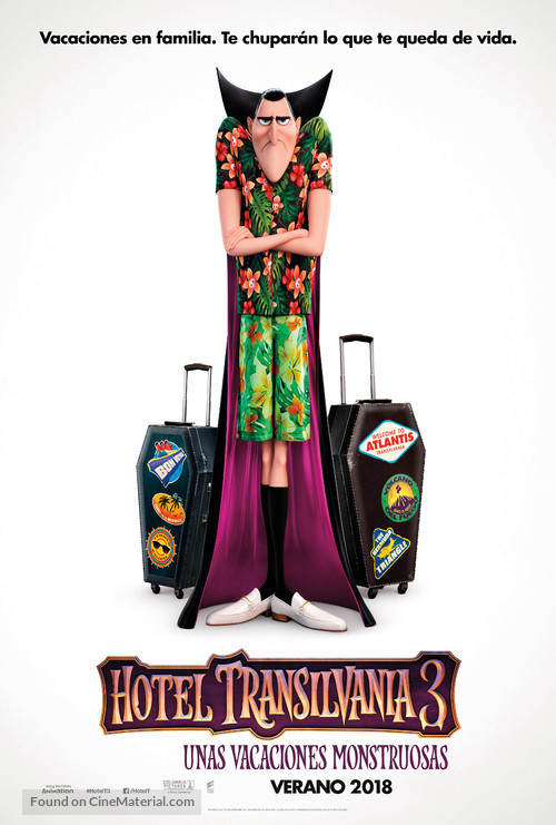Hotel Transylvania 3: Summer Vacation - Spanish Movie Poster