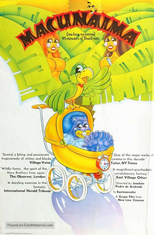 Macuna&iacute;ma - Movie Poster