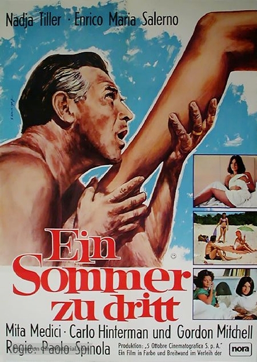 L&#039;estate - German Movie Poster