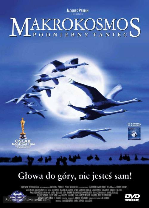 Le peuple migrateur - Polish Movie Cover