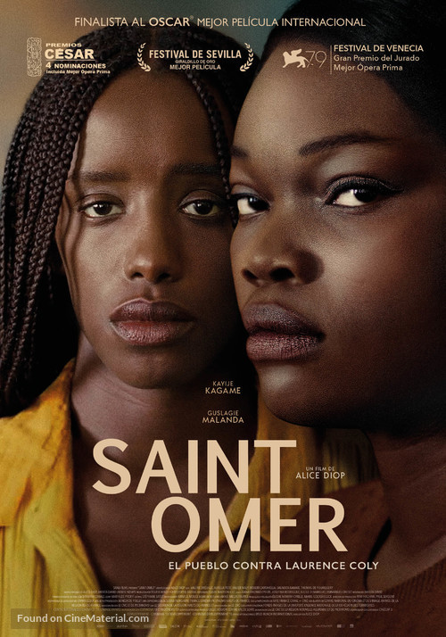 Saint Omer - Spanish Movie Poster