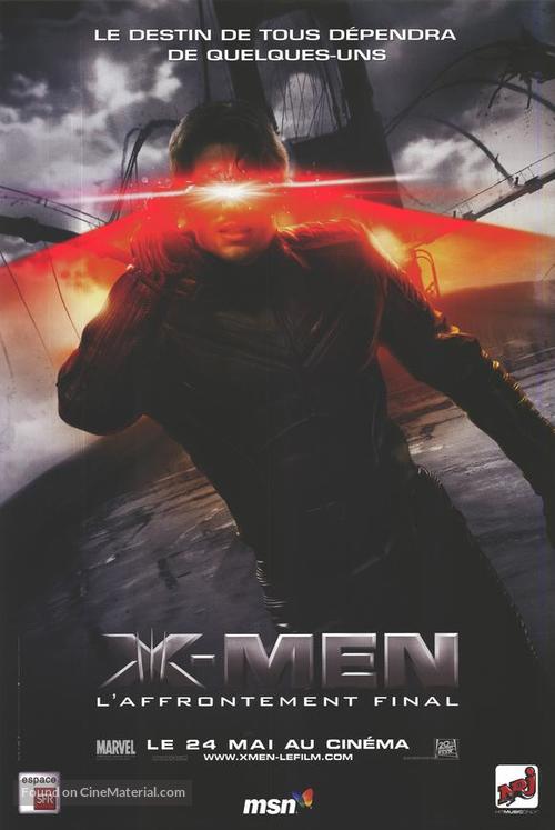 X-Men: The Last Stand - French Movie Poster