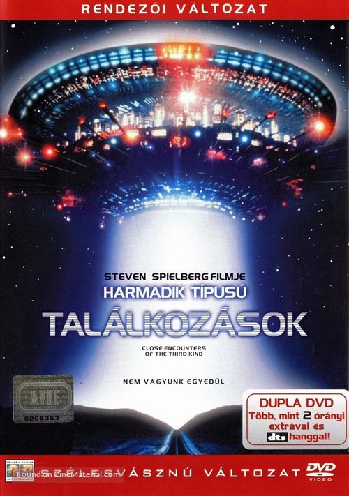 Close Encounters of the Third Kind - Hungarian Movie Cover