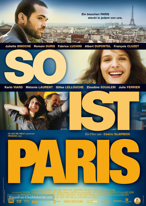 Paris - German Movie Poster