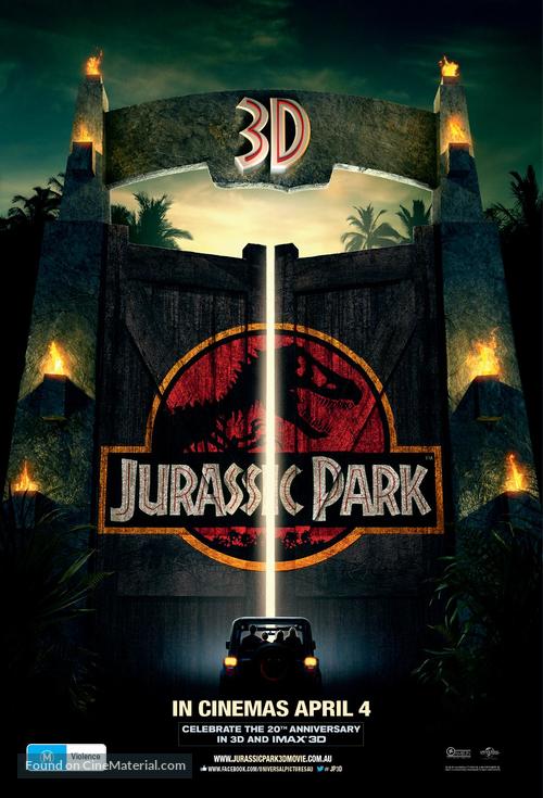 Jurassic Park - Australian Movie Poster