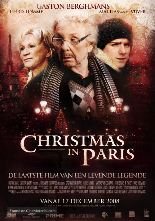 Christmas in Paris - Belgian Movie Poster