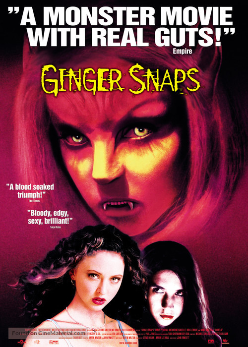 Ginger Snaps - Swedish Movie Poster
