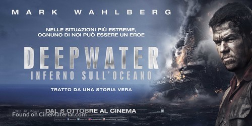 Deepwater Horizon - Italian Movie Poster