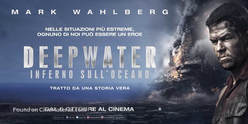 Deepwater Horizon - Italian Movie Poster
