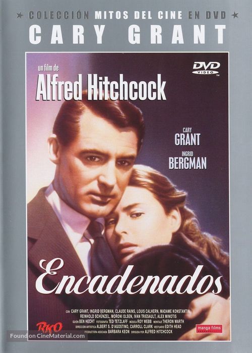 Notorious - Spanish DVD movie cover