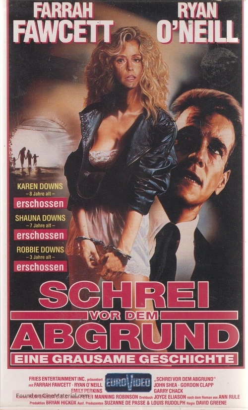Small Sacrifices - German VHS movie cover