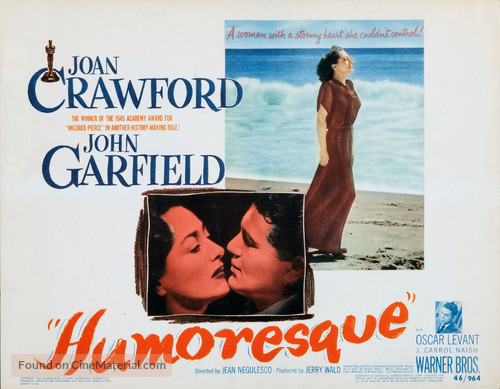 Humoresque - Movie Poster
