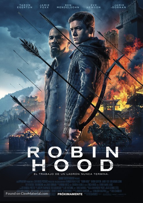 Robin Hood - Chilean Movie Poster
