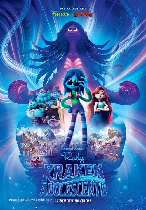 Ruby Gillman, Teenage Kraken - Portuguese Movie Poster