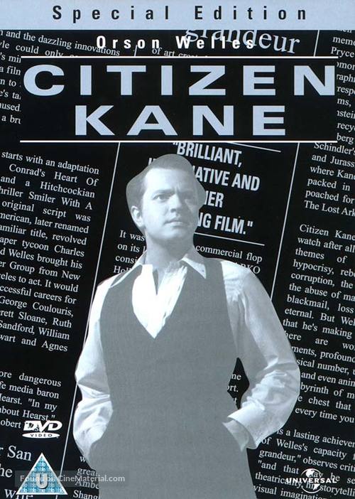 Citizen Kane - British DVD movie cover