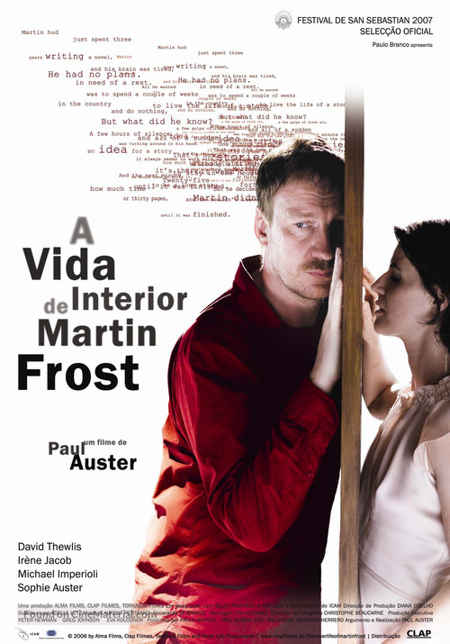 The Inner Life of Martin Frost - Portuguese poster