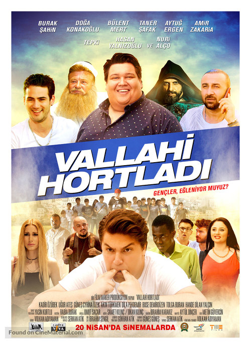 Vallahi Hortladi - Turkish Movie Poster