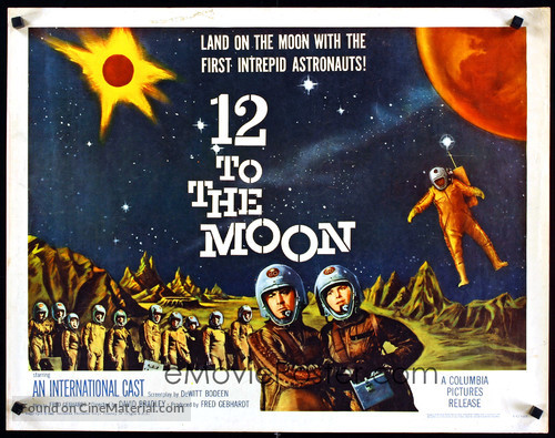 12 to the Moon - Movie Poster