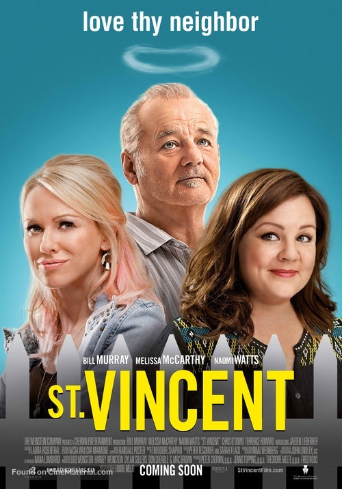 St. Vincent - Dutch Movie Poster