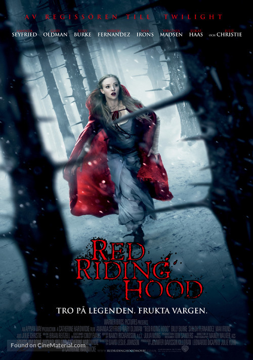 Red Riding Hood - Swedish Movie Poster