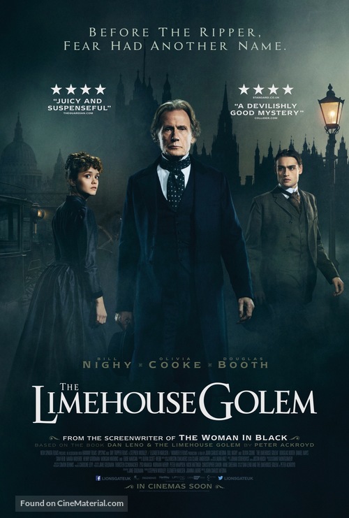 The Limehouse Golem - British Movie Poster