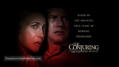 The Conjuring: The Devil Made Me Do It - British Movie Cover