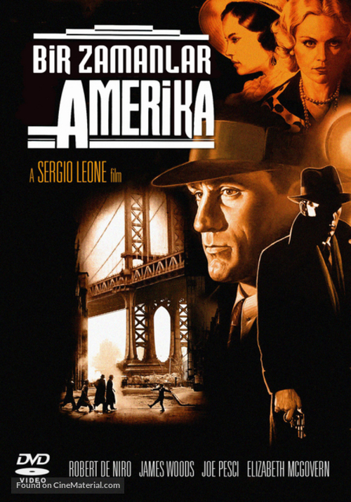 Once Upon a Time in America - Turkish DVD movie cover