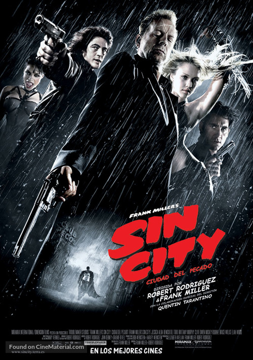 Sin City - Spanish Movie Poster