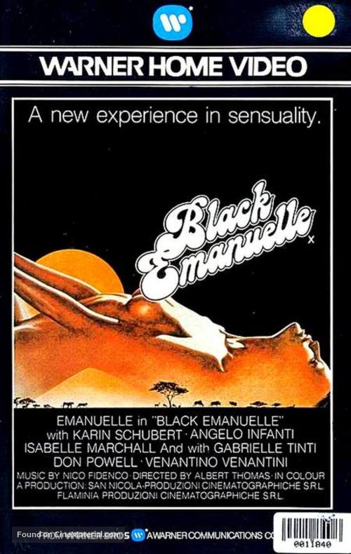 Emanuelle nera - VHS movie cover