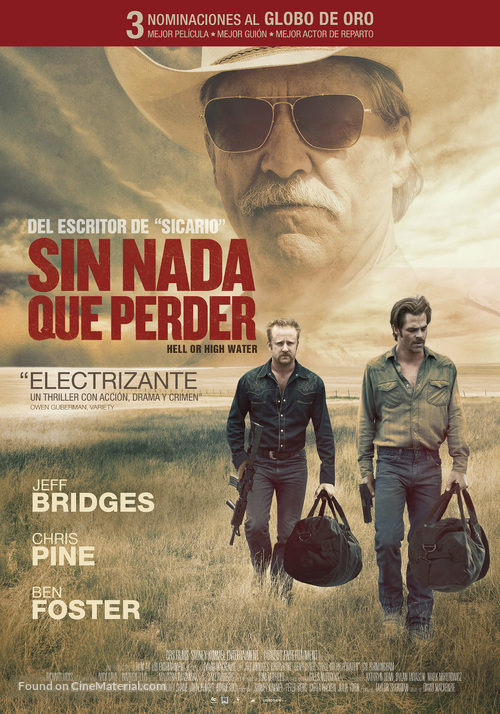 Hell or High Water - Colombian Movie Poster