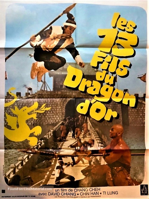 Shi san tai bao - French Movie Poster