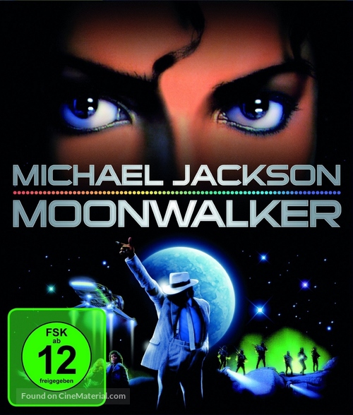 Moonwalker - German Blu-Ray movie cover