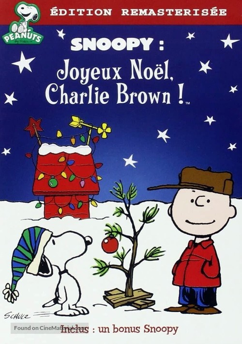 A Charlie Brown Christmas - French DVD movie cover
