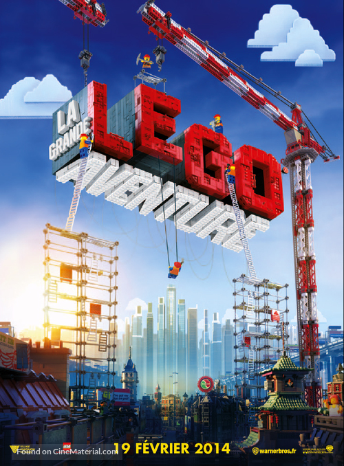 The Lego Movie - French Movie Poster