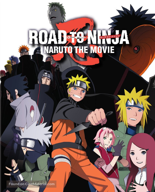 Road to Ninja: Naruto the Movie - Japanese Blu-Ray movie cover