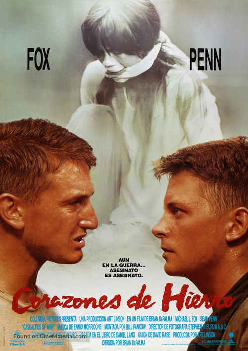 Casualties of War - Spanish Movie Poster