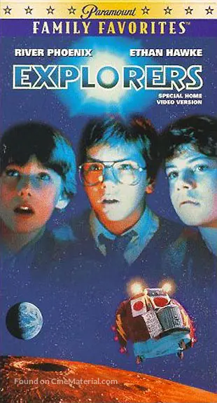 Explorers 1985 Vhs Movie Cover Explorers 1985 Vhs Movie Cover