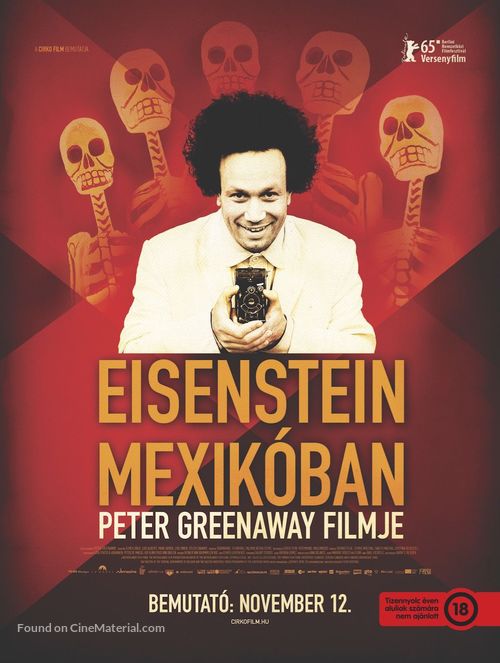 Eisenstein in Guanajuato - Hungarian Movie Poster