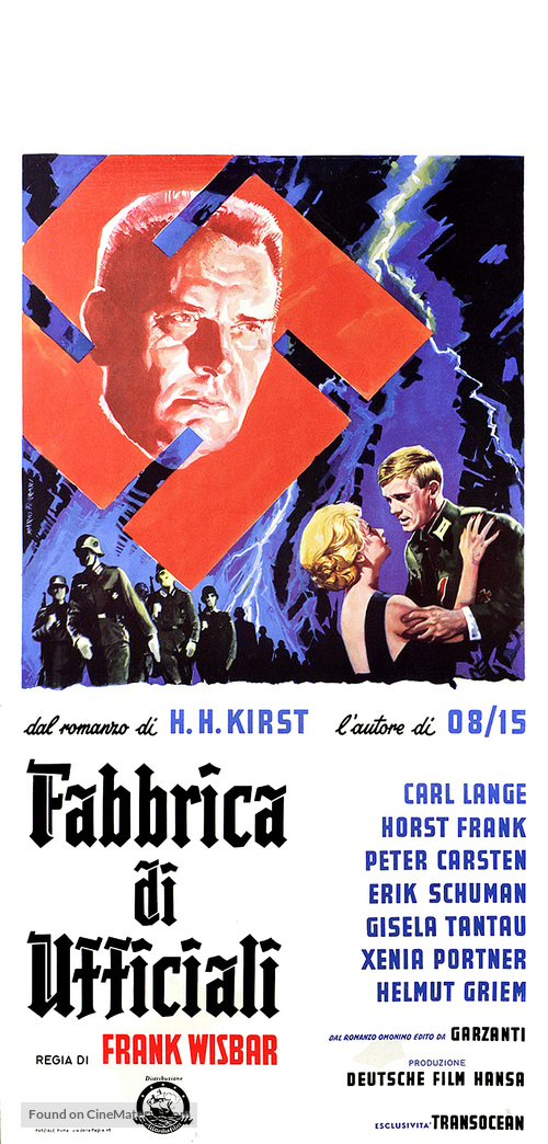 Fabrik der Offiziere - Italian Movie Poster