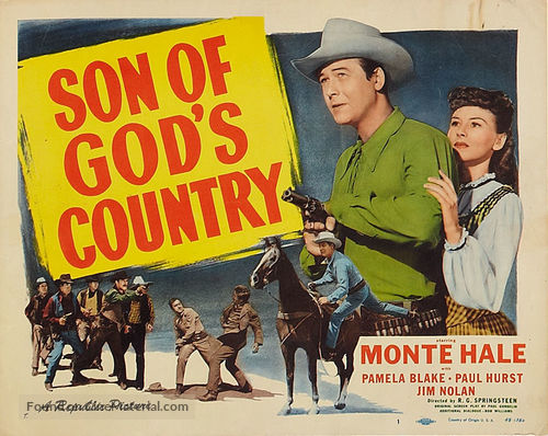 Son of God&#039;s Country - Movie Poster