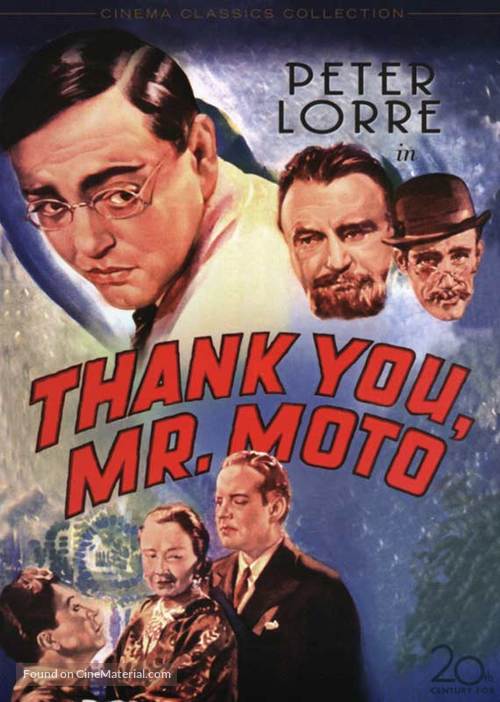 Thank You, Mr. Moto - DVD movie cover