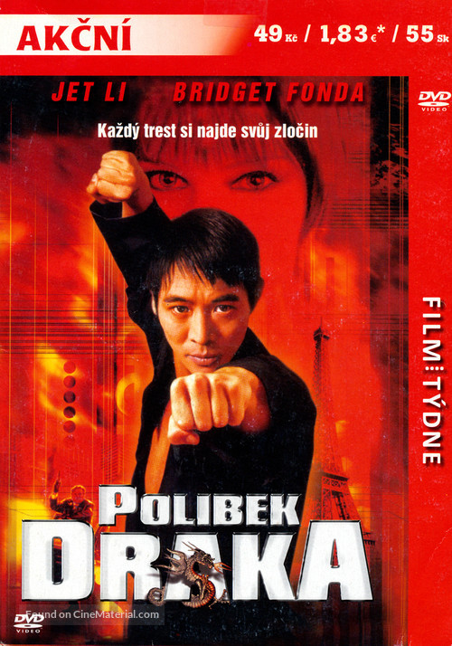 Kiss Of The Dragon - Czech DVD movie cover