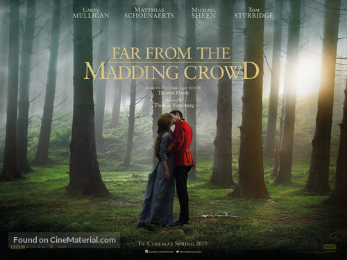 Far from the Madding Crowd - British Movie Poster