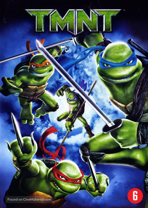 TMNT - Dutch DVD movie cover